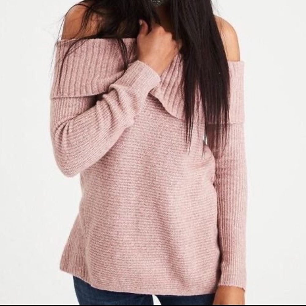 American Eagle Off-the-Shoulder Sweater